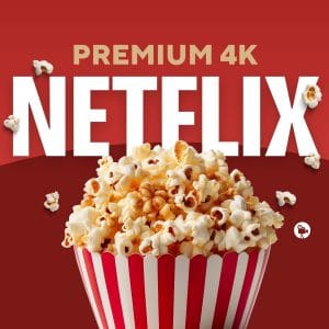 ảnh đại diện sản phẩm tài khoản netflix premium 4k